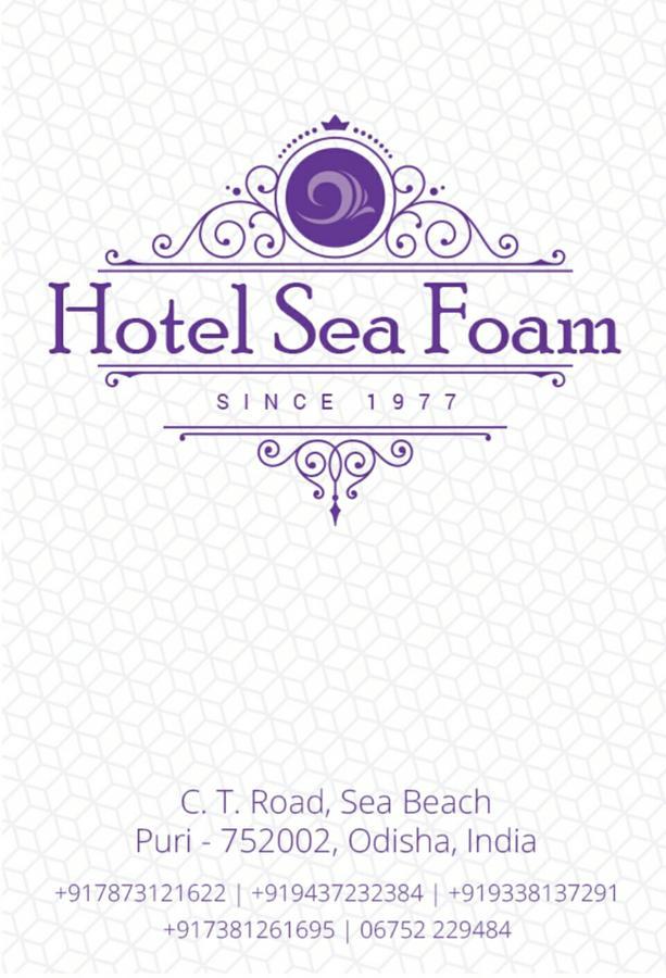 Hotel Sea Foam Puri Exterior foto
